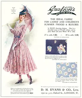 Voile: Grafton's Cotton Voile Advertisement
