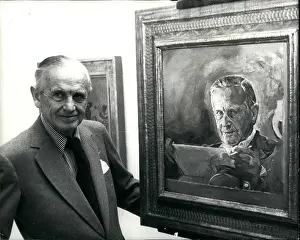 Vandalism: Graham Sutherland with self-portrait