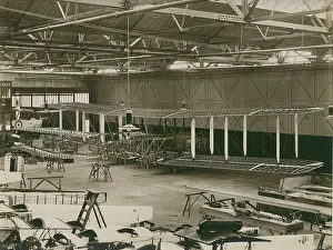Grahame: Grahame-White E 4 The Ganymede during construction