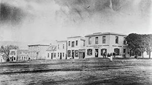 Linens: Grahamstown: Bathurst Street ca. 1865 (West)