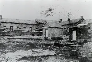 Grahamstown: Grahamstown: Cape Corps Barracks, 1863