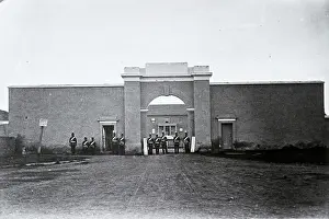 Drostdy: Grahamstown: Drostdy gateway, ca. 1864