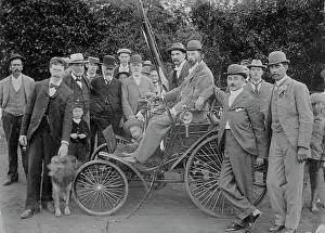 Galpin: Grahamstown: Early motor car
