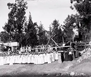 Schoolteachers: Grahamstown Training College: Laying of foundation stone