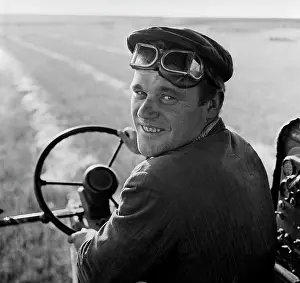 Harvester: Grain harvesting, 1965