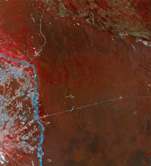 Chaco: Gran Chaco, South America, Satellite Image