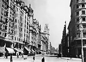 Gran: Gran Via in Madrid, 1930