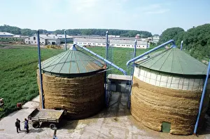 Granaries: Granaries in Maryino state farm, 1983