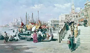 Sanz: The Grand Canal, Venice 1884