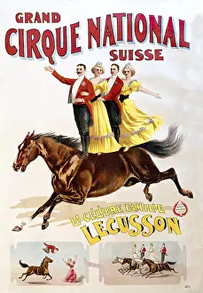 Cirque: Grand Cirque National ciircus advert