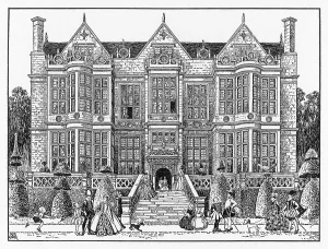 Topiary: GRAND ELIZABETHAN HOUSE