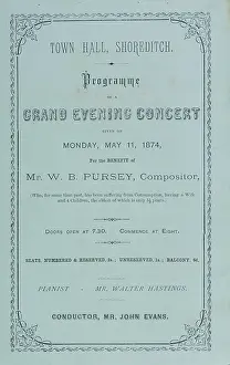 Playbill: Grand Evening Concert