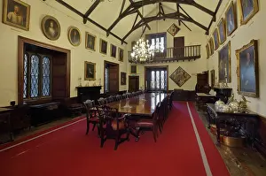 Malahide: Grand Hall, Malahide Castle, County Dublin, Ireland