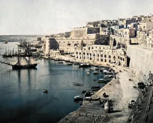 Valletta: Grand Harbour, Valletta, Malta