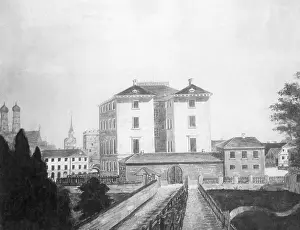 Karlsplatz: Grand Hotel Bellevue, 1833