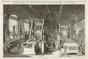 Crewe: Grand Junction Railway train factory