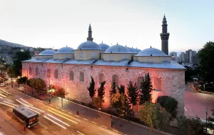 Floodlight: Grand Mosque, Bursa, Turkey