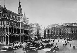 Besides: The Grand Place in Brussels, 1914