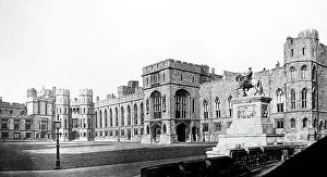 Quadrangle: Grand Quadrangle, Windsor Castle, Victorian period