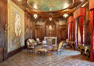 Prat: Grand Salon, Chateau d'Avignon, Saintes-Maries-de-la-Mer