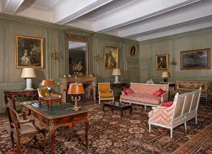 Hectare: Grand Salon, Chateau de la Chaize, Odenas, Rhone, France