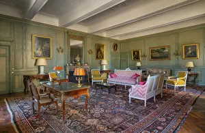 Hectare: Grand Salon, Chateau de la Chaize, Odenas, Rhone, France