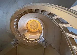 Banister: Grand staircase, Chateau du Lude, Lude