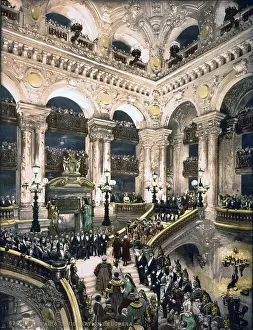 Notables: The grand staircase of the Paris Opera House ?