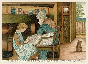 Aloud: GRANDDAUGHTER READS OUT