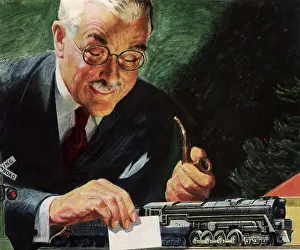 Lovingly: Grandfather and Christmas Gift
