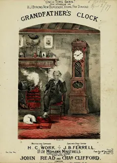 Grandfathers: Grandfather's Clock 1860