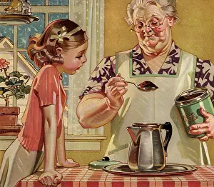 Leans: Grandma Makes Coffee