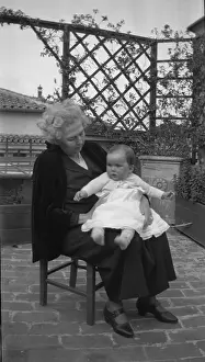 Grandmother: Grandmother holds granddaughter