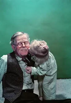 Goodnight: Grandpa And Grandaughter