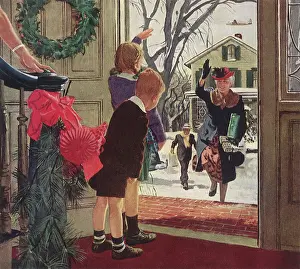 Grandparents: Grandparents Visit at Christmas