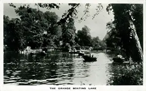 Croydon: The Grange Boating Lake - Beddington Park, Beddington, Surre
