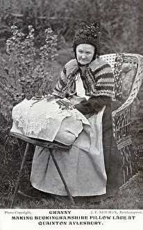 Granny: Granny making Lace