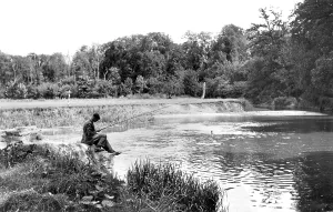 Grantchester: Grantchester, Byron's Pool c1955