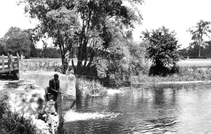 Grantchester: Grantchester, Byron's Pool c1955