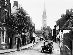 Grantham: Grantham Castlegate early 1900s