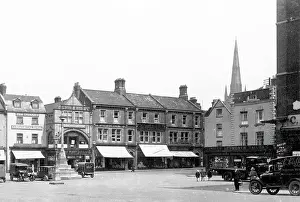 Grantham: Grantham Market Place probably 1920s
