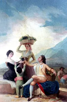 Grapes: The Grape Harvest Artist: Francisco Goya