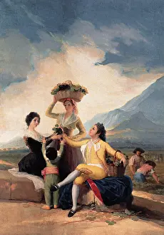 The Grape Harvest, by Goya