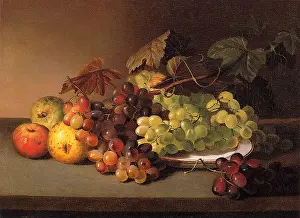 Lifes: Grapes and Apples