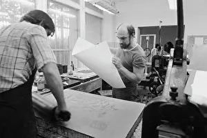 Lithography: Graphic artists creative centre