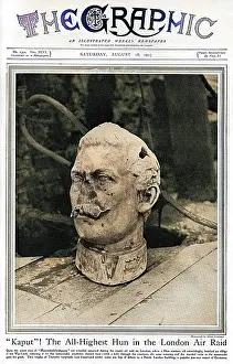 Dislodged: Graphic cover featuring damaged statue of the Kaiser