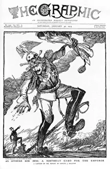 Brutal: Graphic cover featuring the Kaiser by Edmund Sullivan