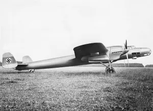 Prewar: Graphic Representatino of a German Dornier Do 17 Bomber, 193