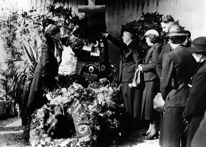 Behalf: Grave of Adolf Hitler's parents, 1938