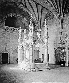 Belem: Grave of Alexandre Herculane in Belem, 1910